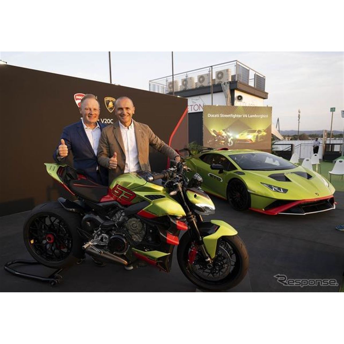 ドゥカティのランボルギーニ仕様、世界限定693台が完売…予約受注開始