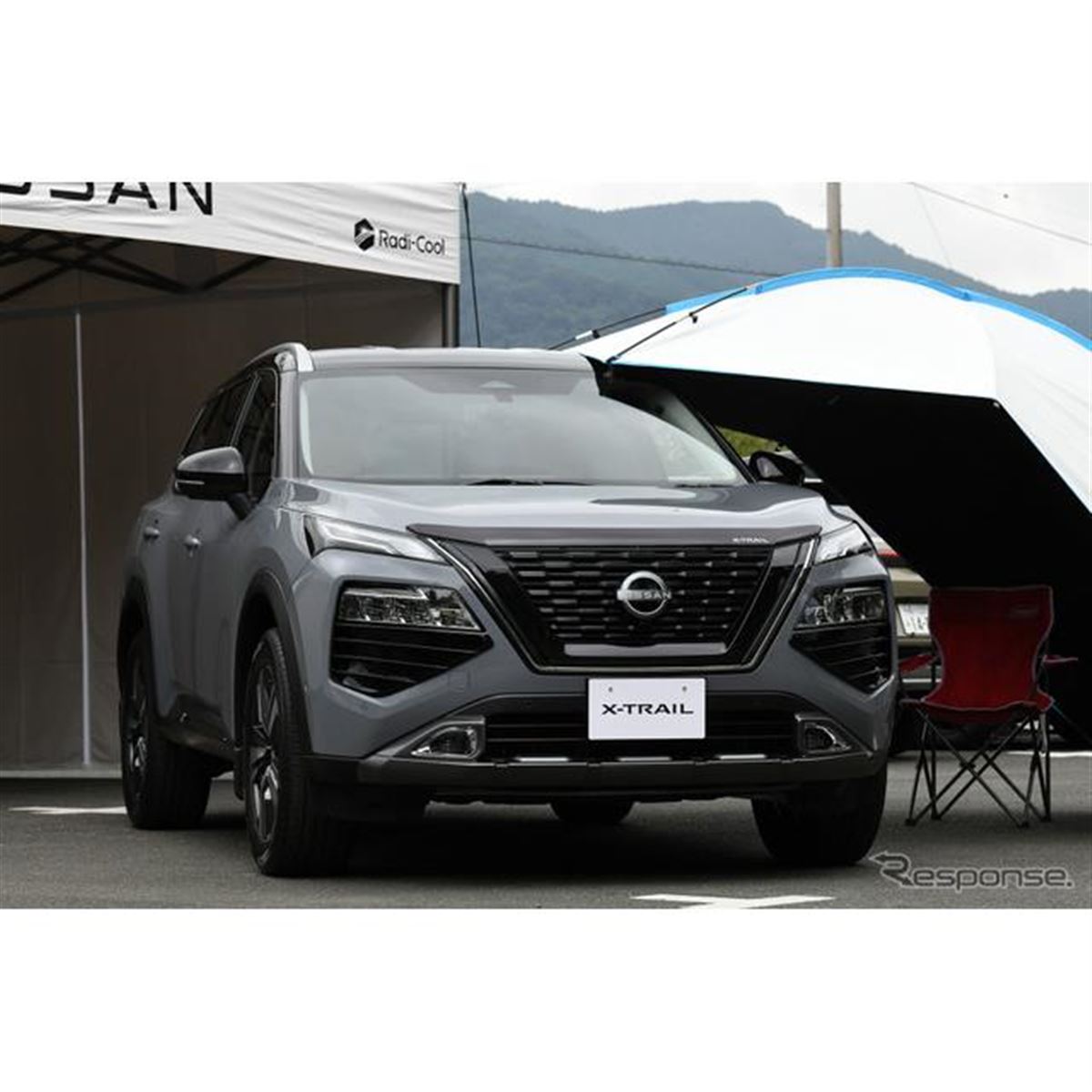 日産 カーサイドタープ 新品未使用送料無料 キャンプ テント