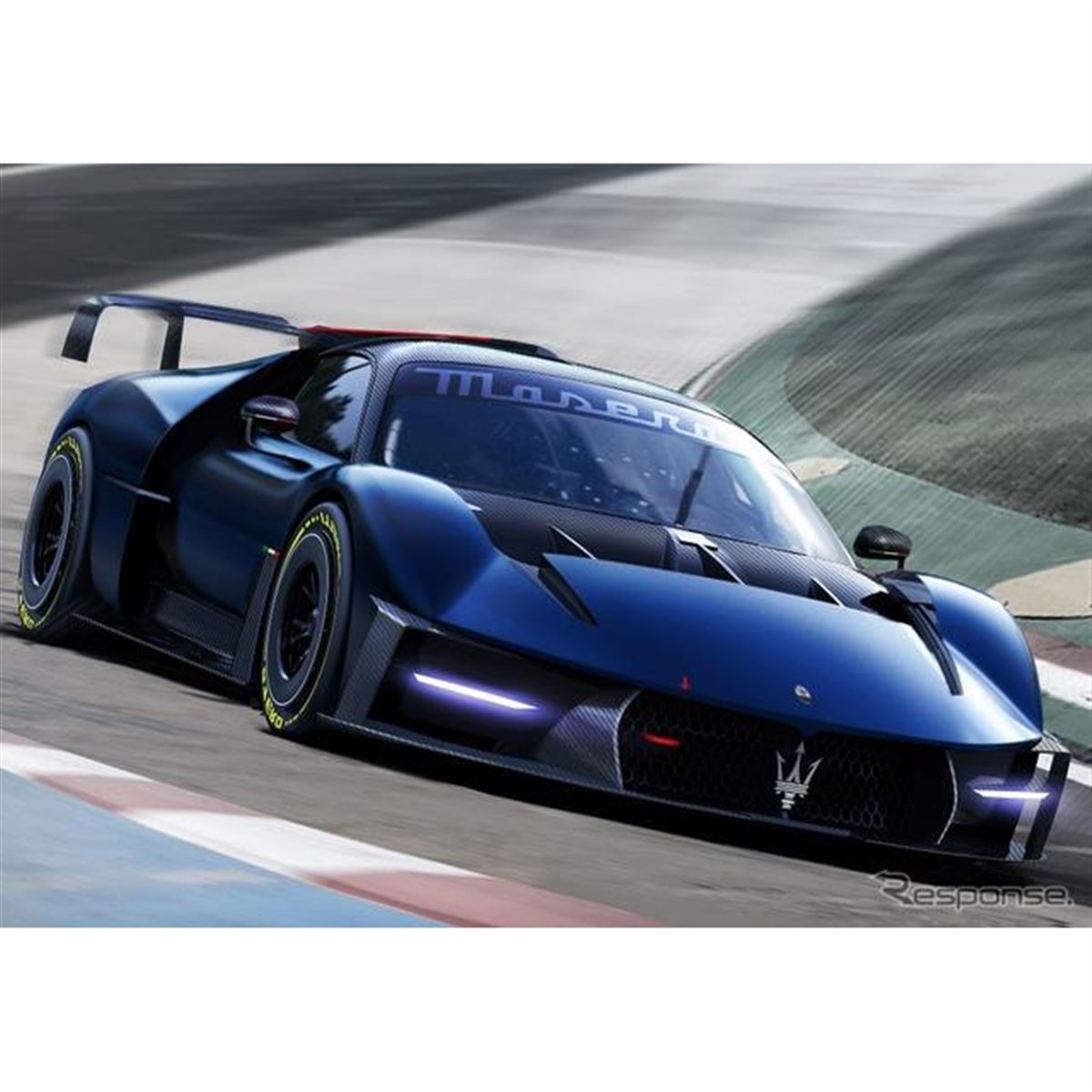 マセラティの新型スーパーカー、740馬力のサーキット専用車…新写真を