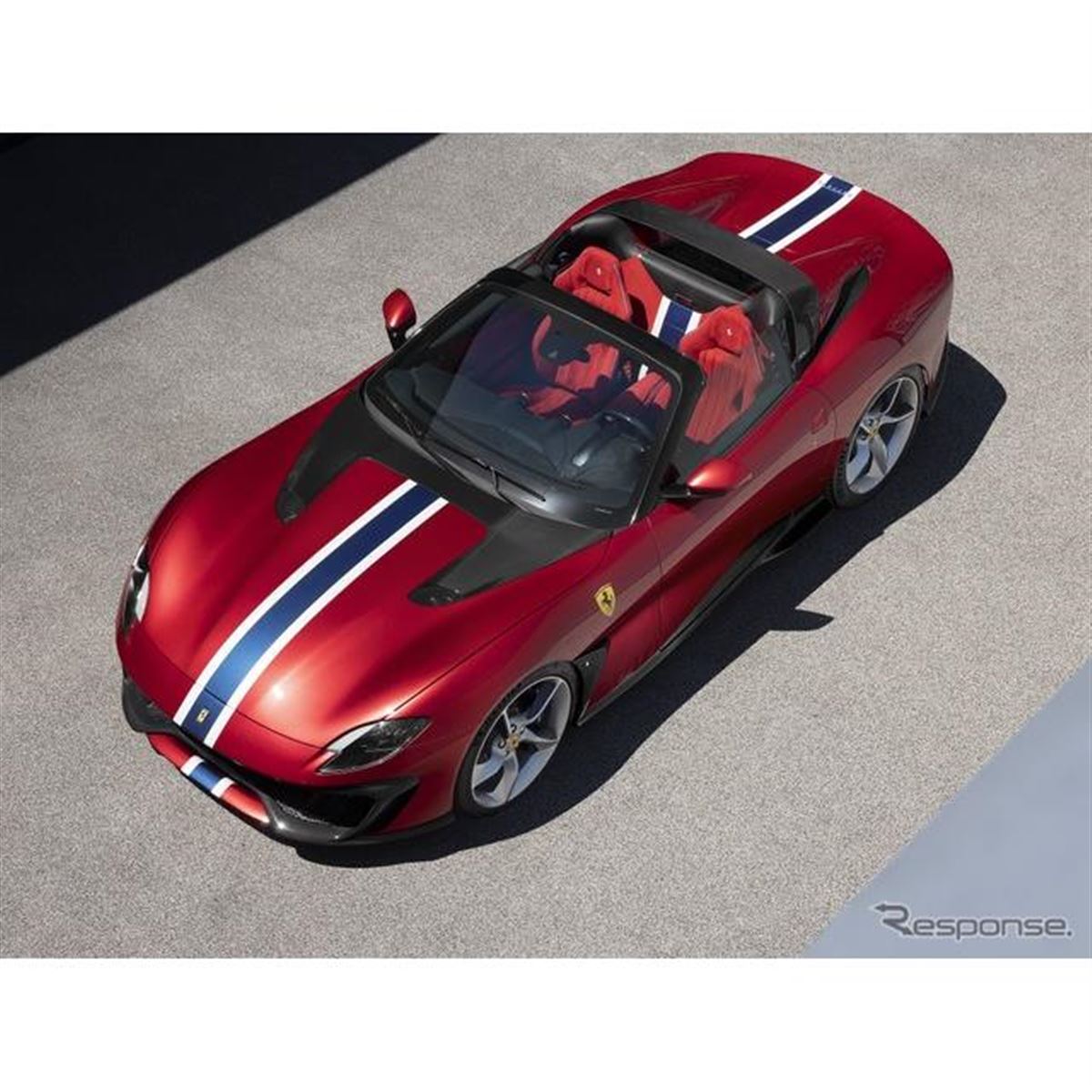 フェラーリ『SP51』、800馬力V12搭載のロードスター…ひとりの顧客の