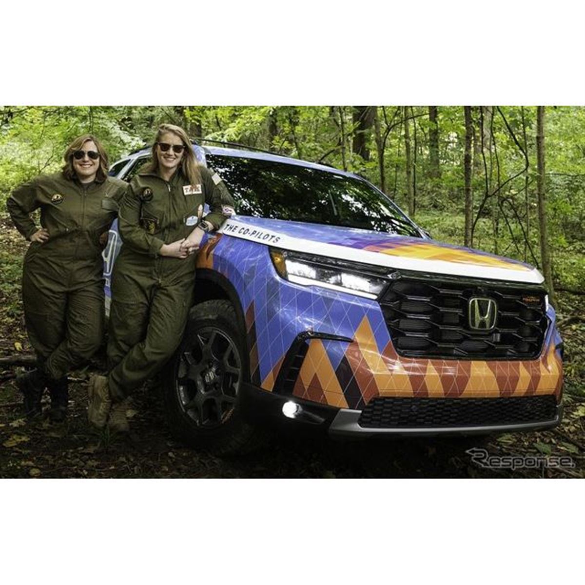 新品 希少！1/43 ホンダ純正 TSM 新型 ホンダ パイロット ブルー 1 43 Honda Pilot 2023 Blue Diecast TSM Model Genuine Original Box