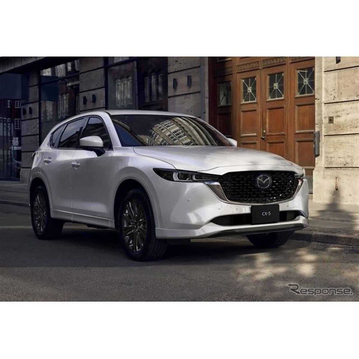 マツダ CX-5、特別塗装色「ロジウムホワイトプレミアムメタリック」を