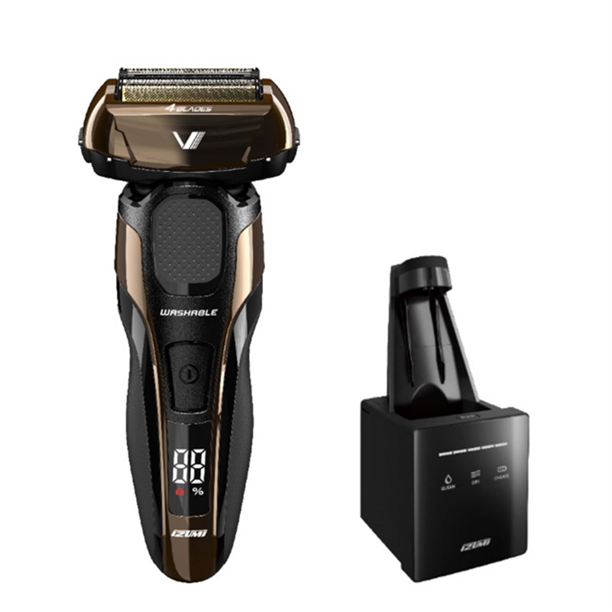 IZUMI シェーバー 6枚刃 IZF-V991-N 販売終了】往復式シェーバー ハイエンドシリーズ Z-DRIVE 6枚刃