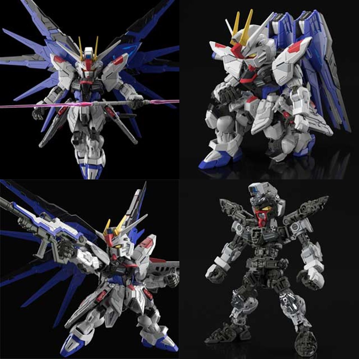 SDガンダムながらギミック満載、「MGSD フリーダムガンダム」で