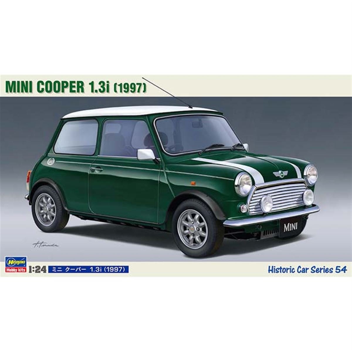 ハセガワ、1/24スケール模型「ミニ クーパー 1.3i （1997）」を本日10