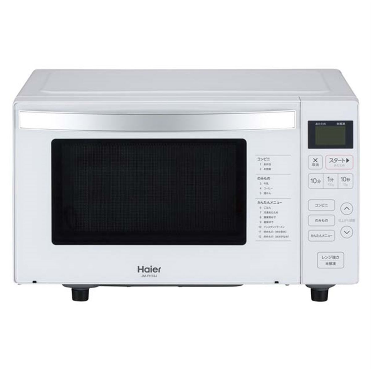 Haier ハイアール 電子レンジ JM-FH18E2 2023年製 生活家電 ハイアール、フラットな庫内の18Lマイコン式電子レンジ「JM-FH18J
