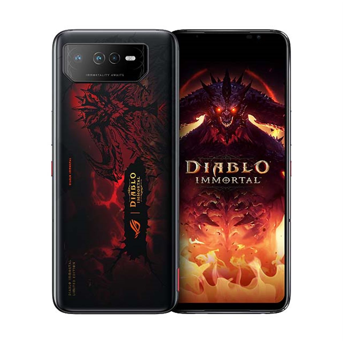 ASUS、ディアブロ仕様のゲーミングスマホ「ROG Phone 6 Diablo