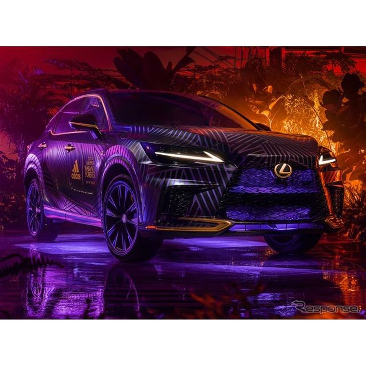 レクサス RX 新型、『ブラックパンサー』仕様は1台限り［詳細