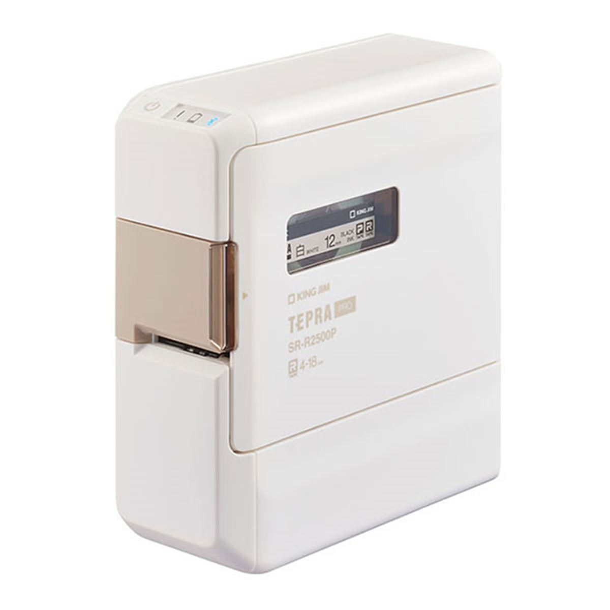 キングジム、スマホ専用ラベルプリンター「テプラ」PRO SR-R2500Pを