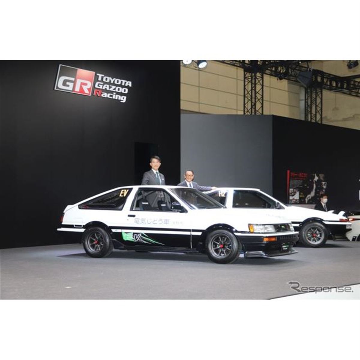 電気レビン」に「水素トレノ」ハチロク改、楽しいのはどっち？…東京