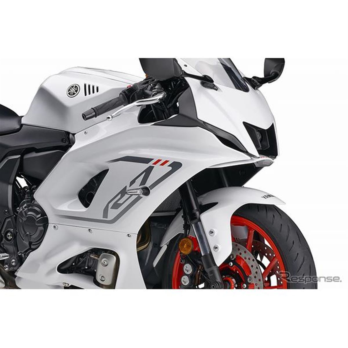 ヤマハ YZF-R7、爽やかな新色「ホワイト」を設定…2023年モデル