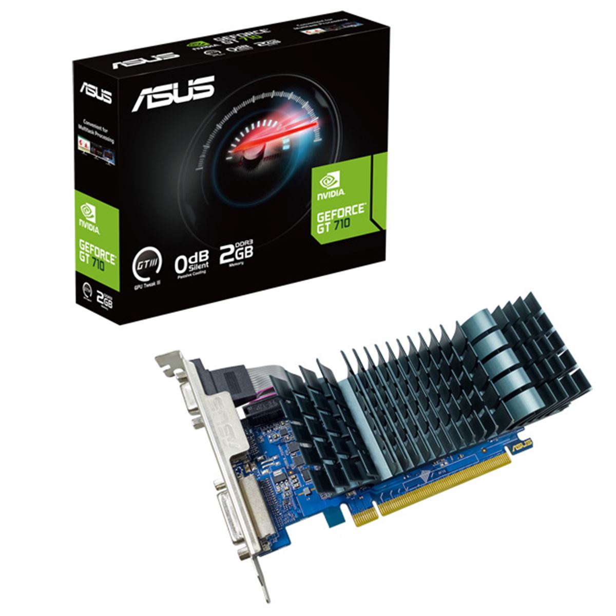静音グラフィックボード NVIDIA GeForce GT 710 ファンレス 4つのHDMIポート搭載でマルチモニタにも対応、ファンレス仕様で