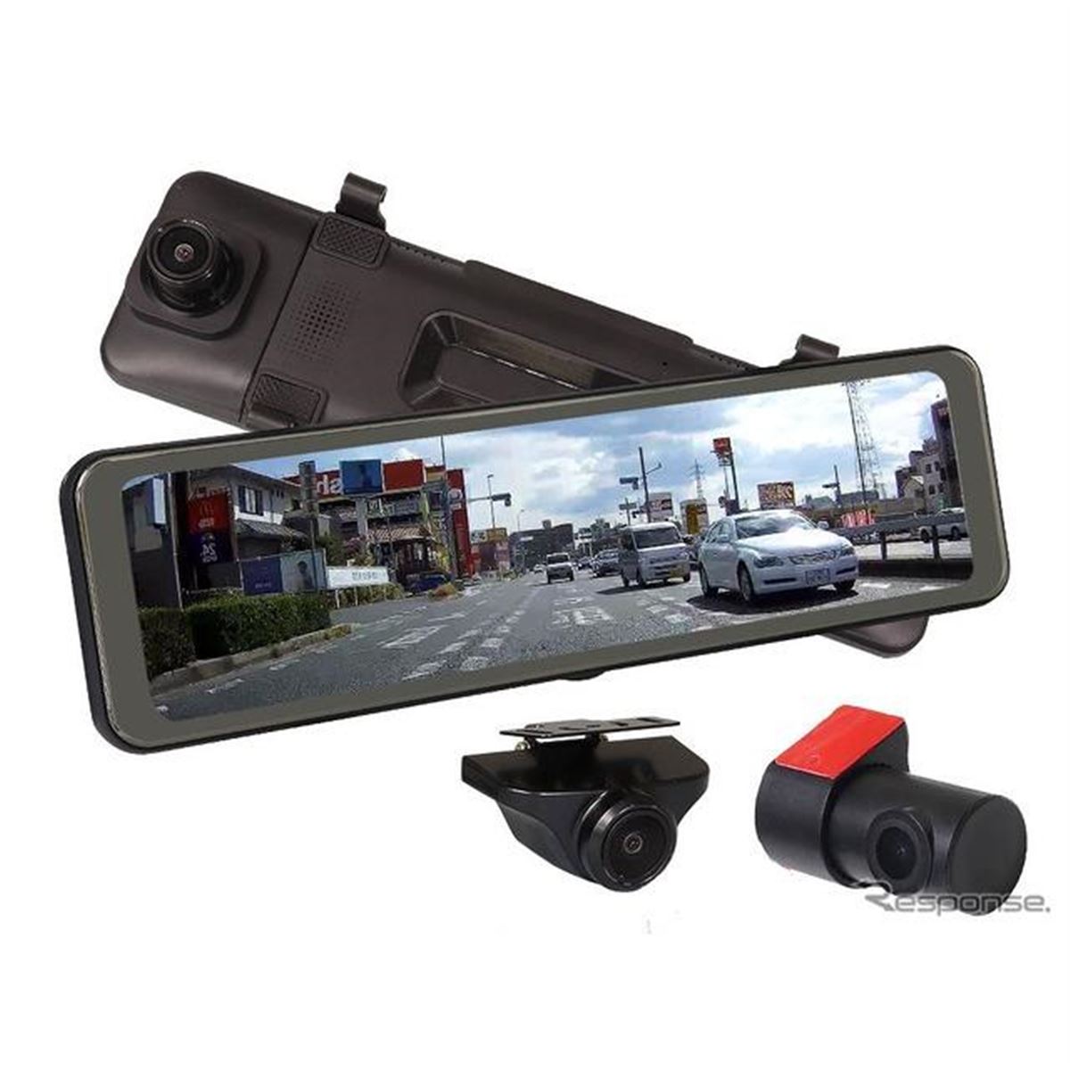 軽自動車に最適な11インチタイプ登場、デジタルインナーミラー型