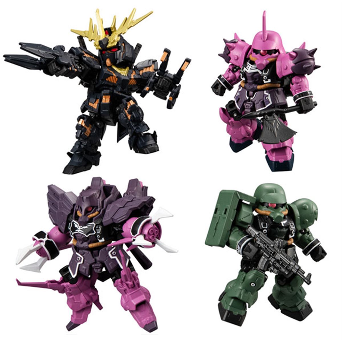 【ガンプラまとめ売り】ガンダムＵＣ等4点セット バンシィ PG 機動戦士ガンダムUC RX-0［N］ ユニコーンガンダム2号機
