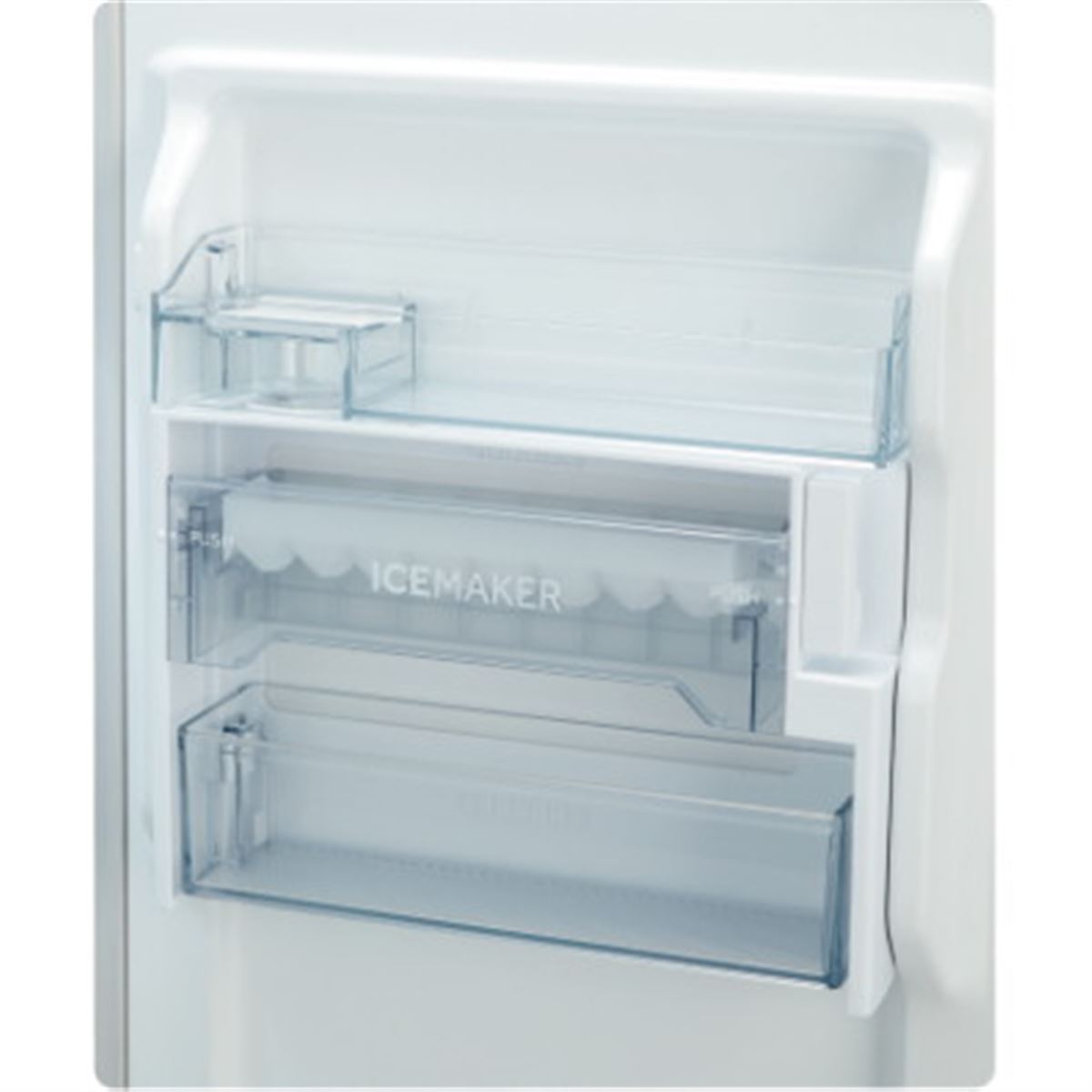 アクア、扉の内側に製氷ユニットを取り付けたファン式冷凍庫を本日4/14