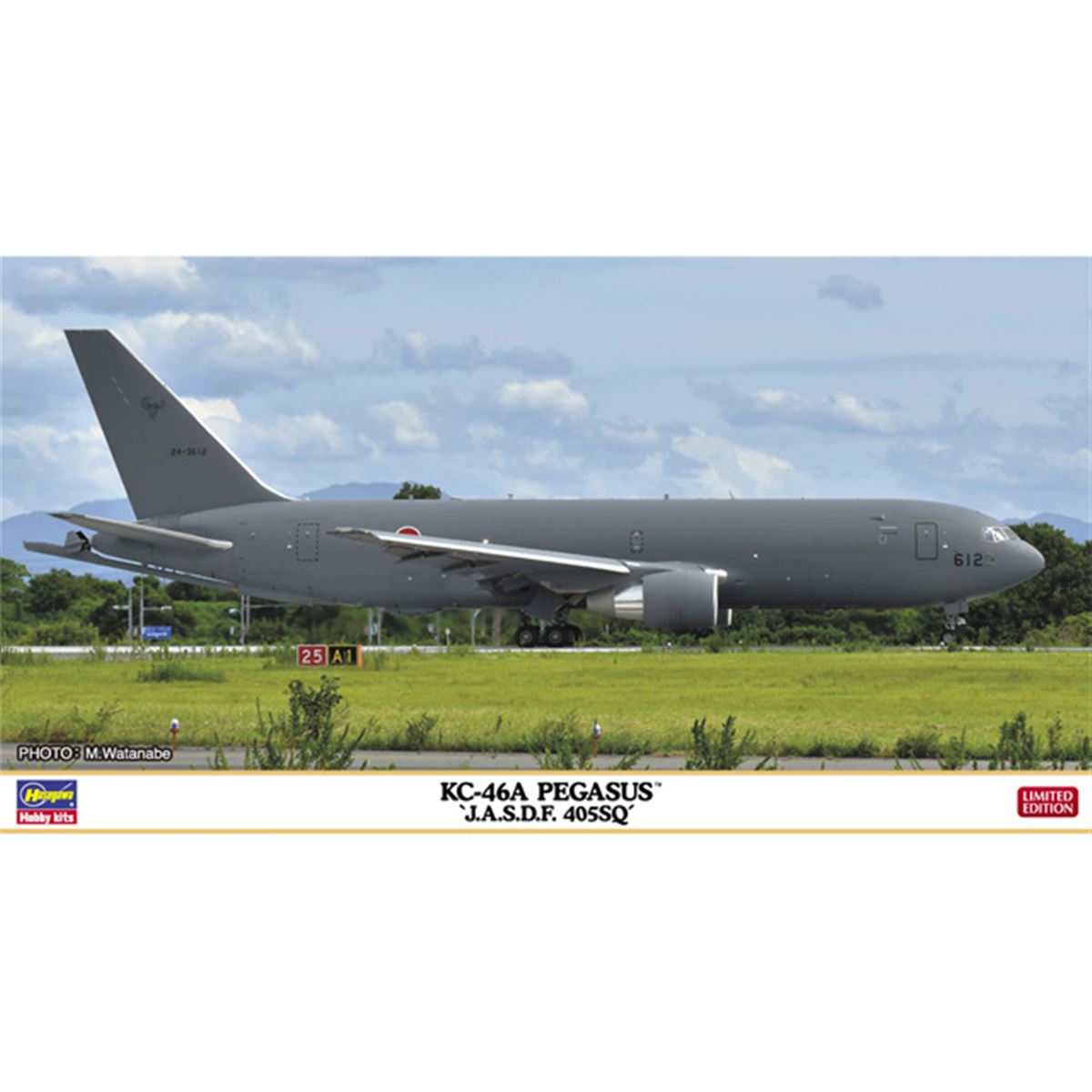 航空自衛隊所属機「KC-46A ペガサス」を再現した1/200スケール模型
