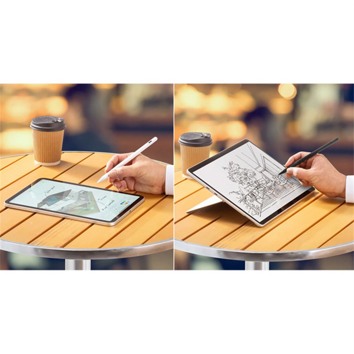 ボールペンのような書き心地”の「極細タッチペン」発売、iPad用