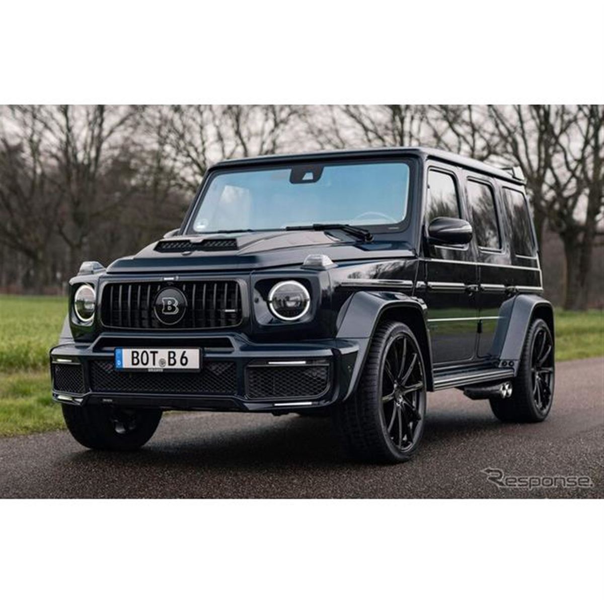 迫力満点 金属製 1/18 メルセデスベンツ BRABUS(ブラバス) G800
