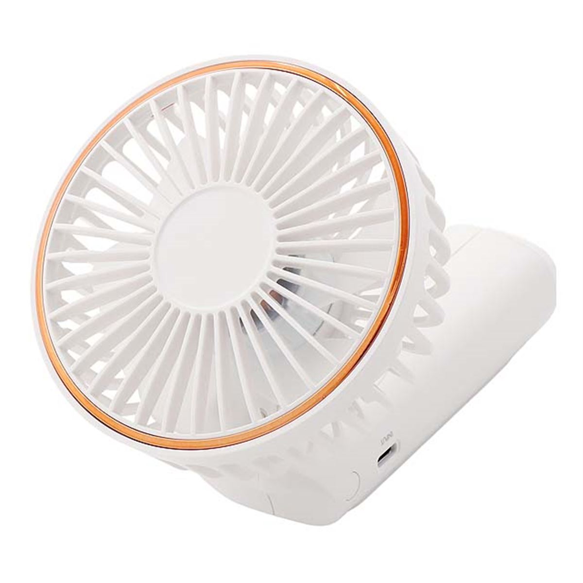 グリーンハウス、モバイルバッテリーにもなる折りたたみハンディ