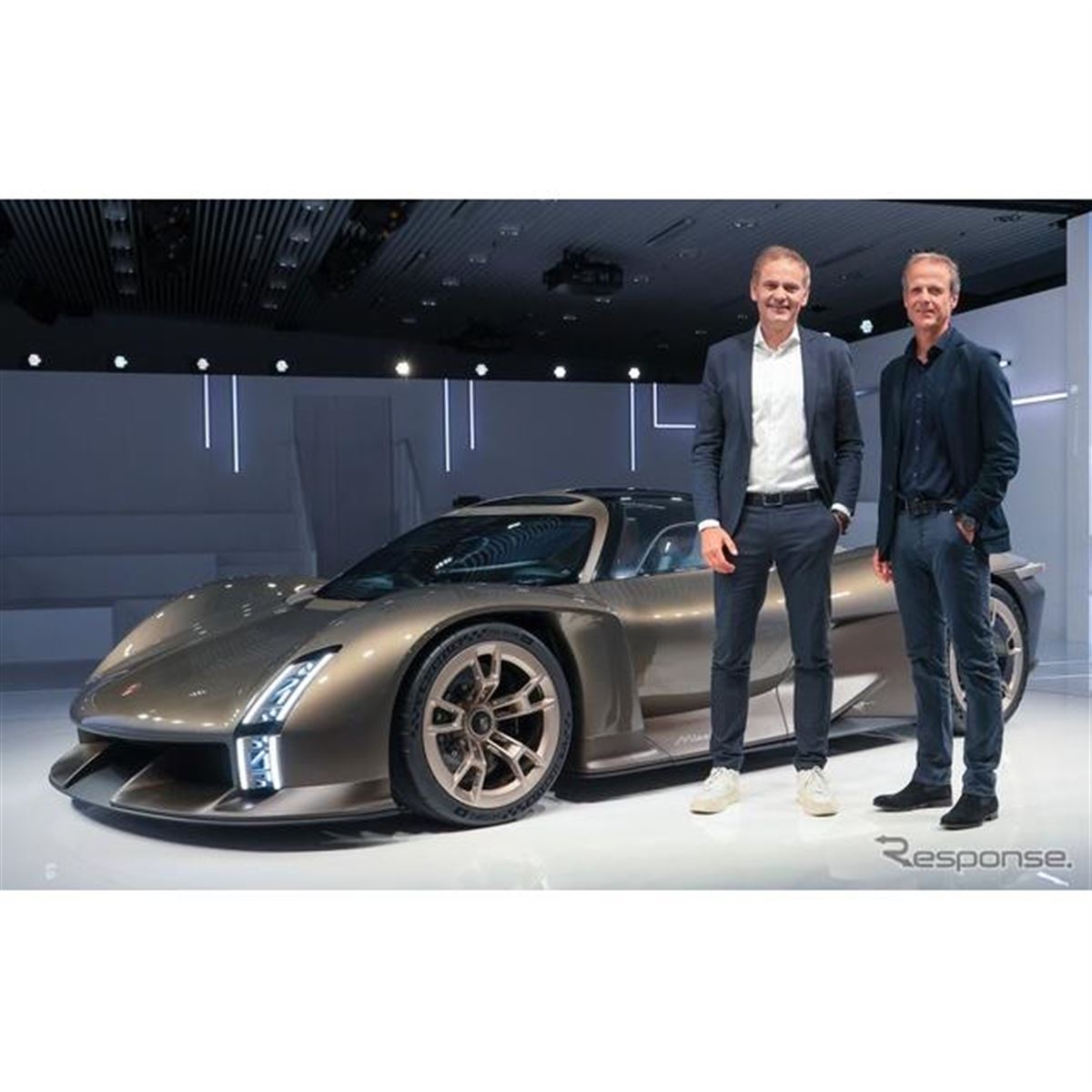 ポルシェが次世代EVスポーツ『ミッションX』提案、パワーウェイト