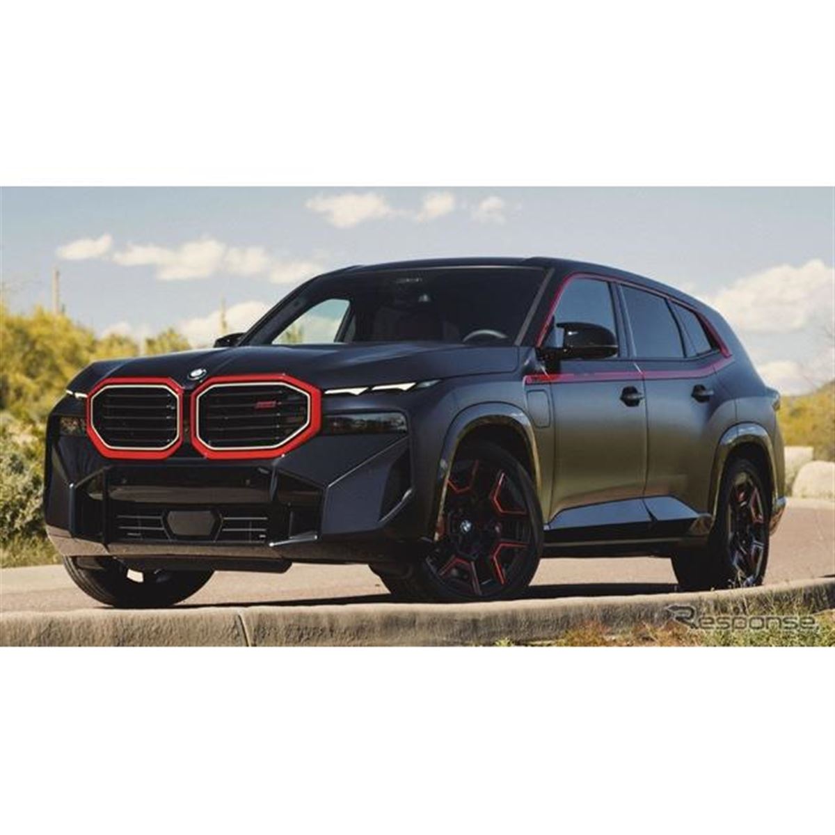 BMW「M」専用電動SUV『XM』、最強「レーベル・レッド」は748馬力