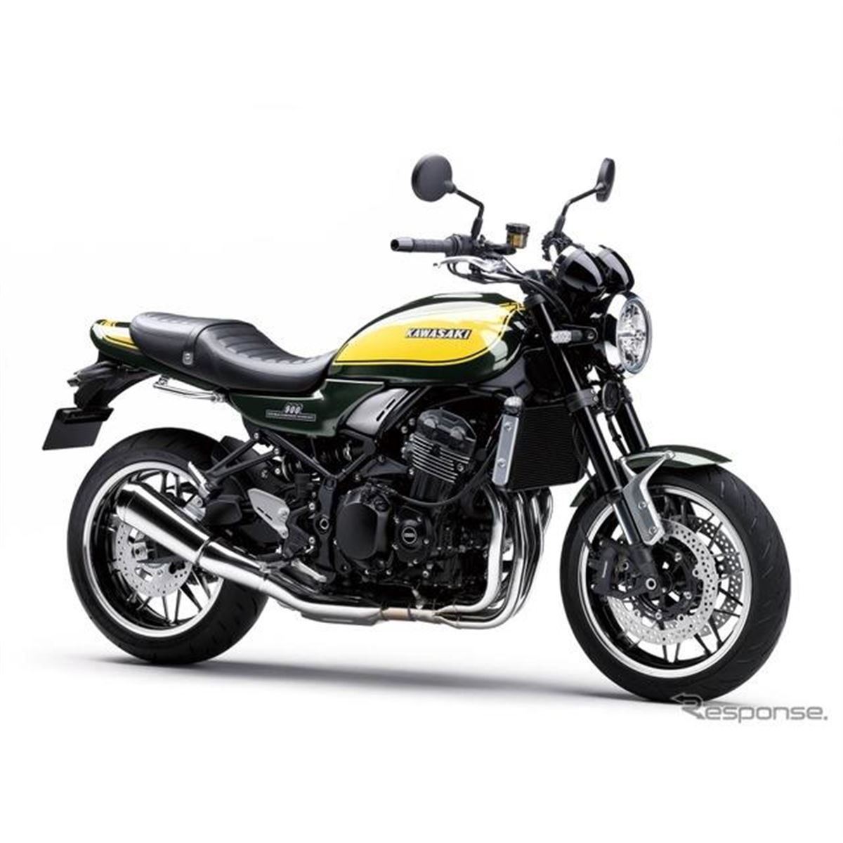 大文字「KAWASAKI」エンブレムも嬉しい、カワサキ Z900RS イエローボールエディション発売 - 価格.com