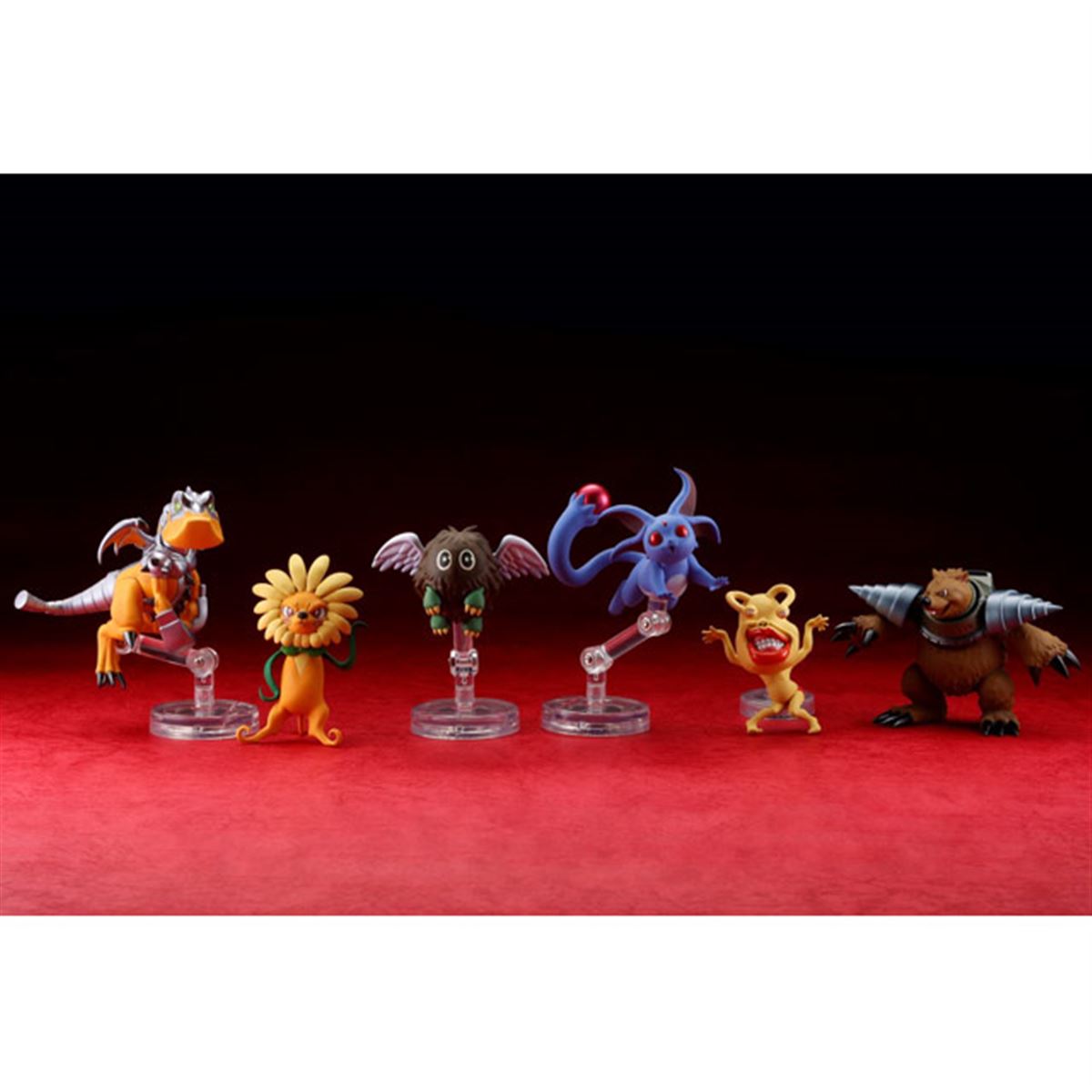 海洋堂、「遊☆戯☆王GX」登場のモンスターたちをマスコットサイズで