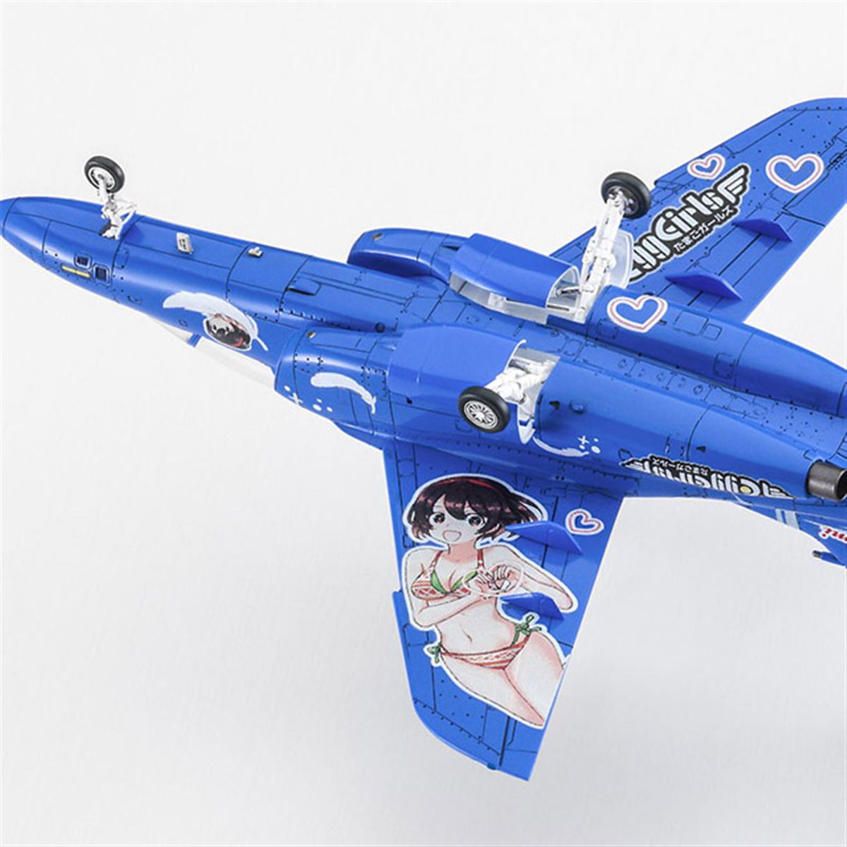 たまごガールズ「羽澄れい」オリジナルスキームのT-4練習機が1/72