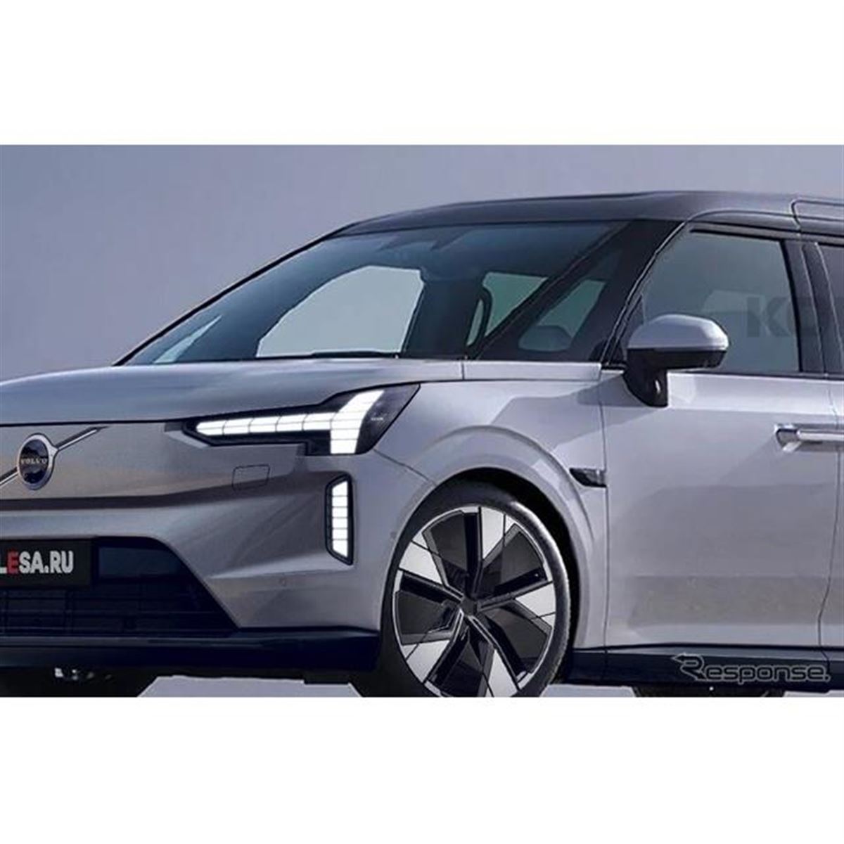 ボルボがトヨタ・アルファードに対抗!? 初のEVミニバン『EM90