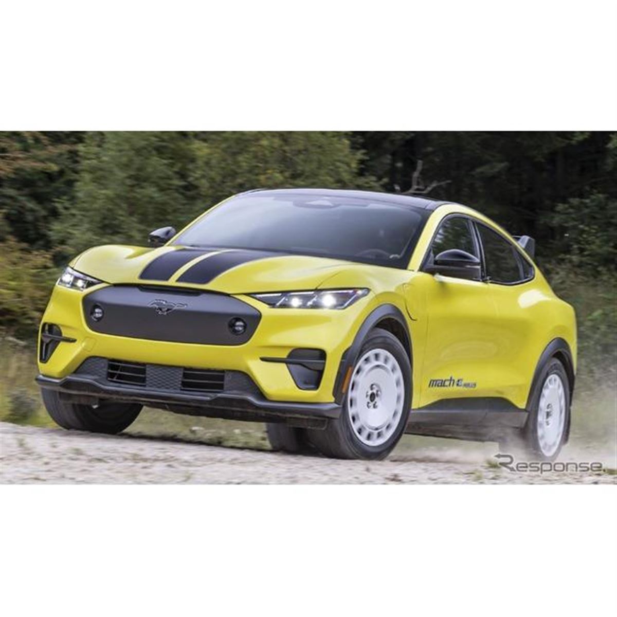 フォード『マスタング』のEVに「ラリー」仕様、ツインモーターは480