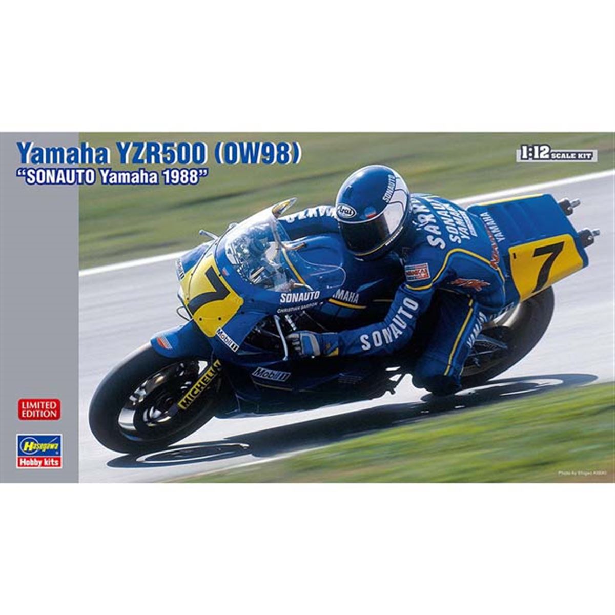ハセガワ　YAMAHA YZR500 (OW98) 1/12スケールキット Amazon.com: Hasegawa 1/12 Yamaha YZR500 0W98 1988 WGP500