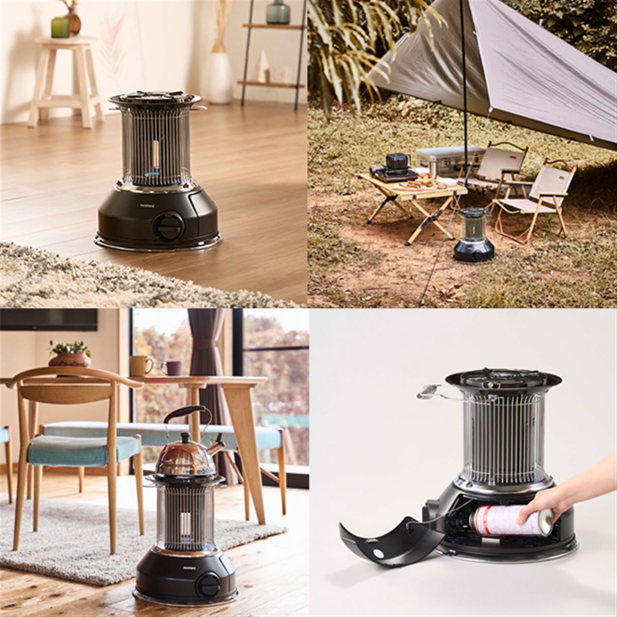 イワタニから屋内外で使えるカセットガスストーブが発売