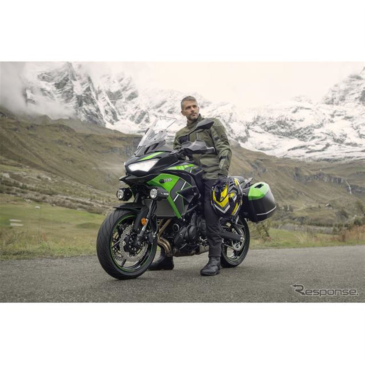 カワサキ『ヴェルシス650』日本導入、ミドルサイズの新型