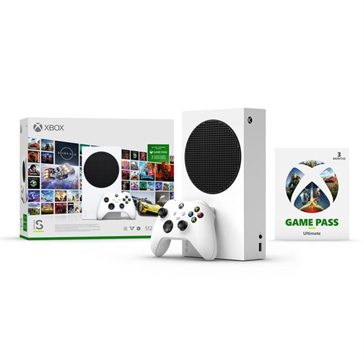 067) 中古 Xbox Series S 本体 512GB コントローラー欠品