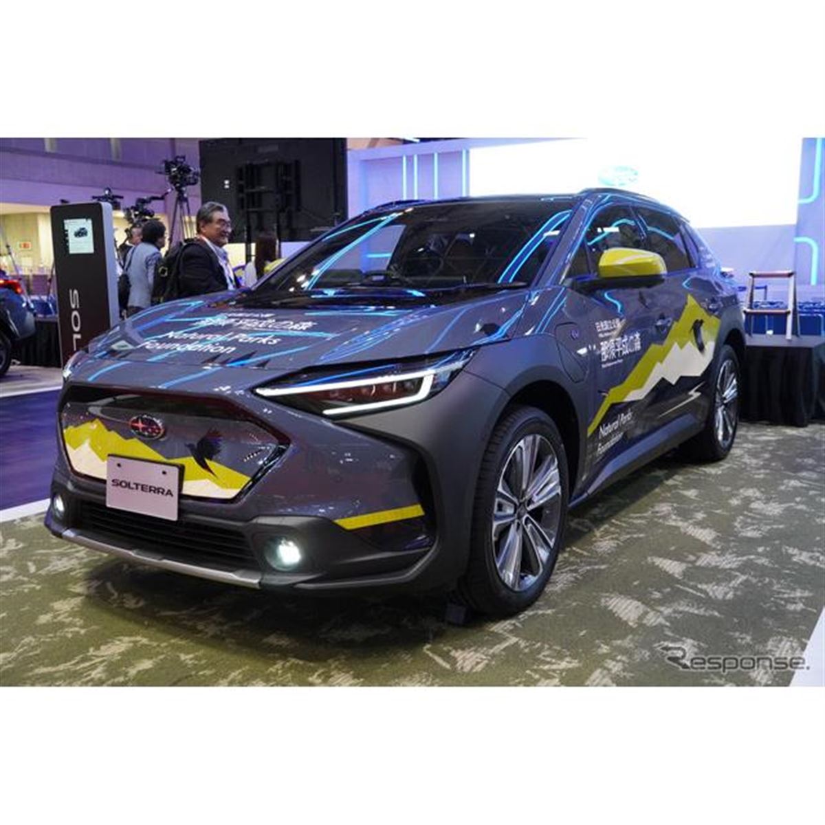 スバル ソルテラ 改良新型発表、オーバルステアリング採用し急速充電