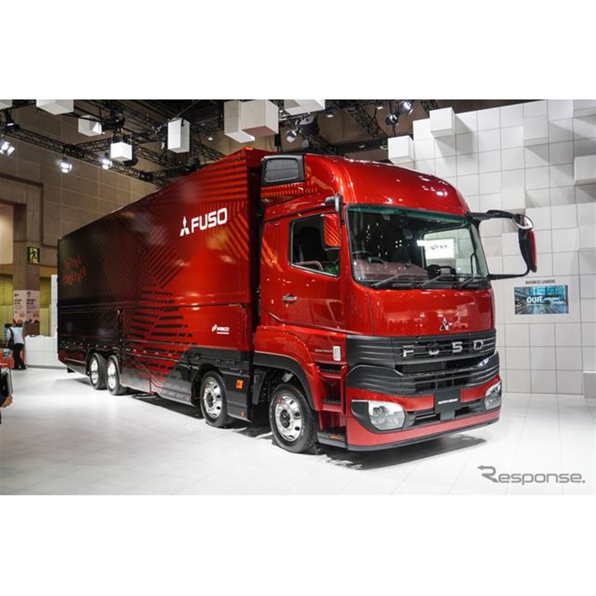 三菱ふそうスーパーグレート6R10用ベルトテンショナー ファンベルトの