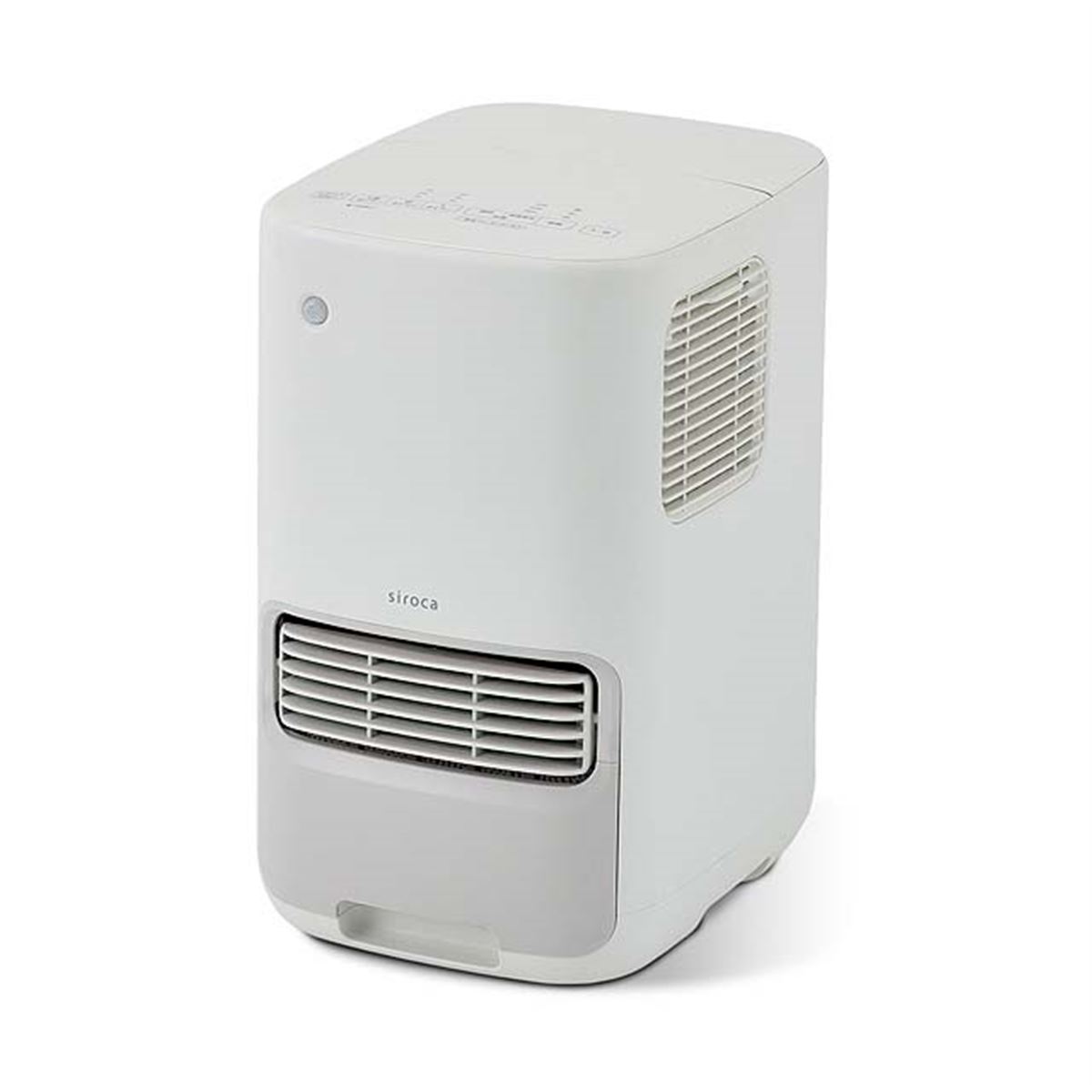 シロカ、加湿機能付きセラミックファンヒーター「ポカプラス SH-3D151