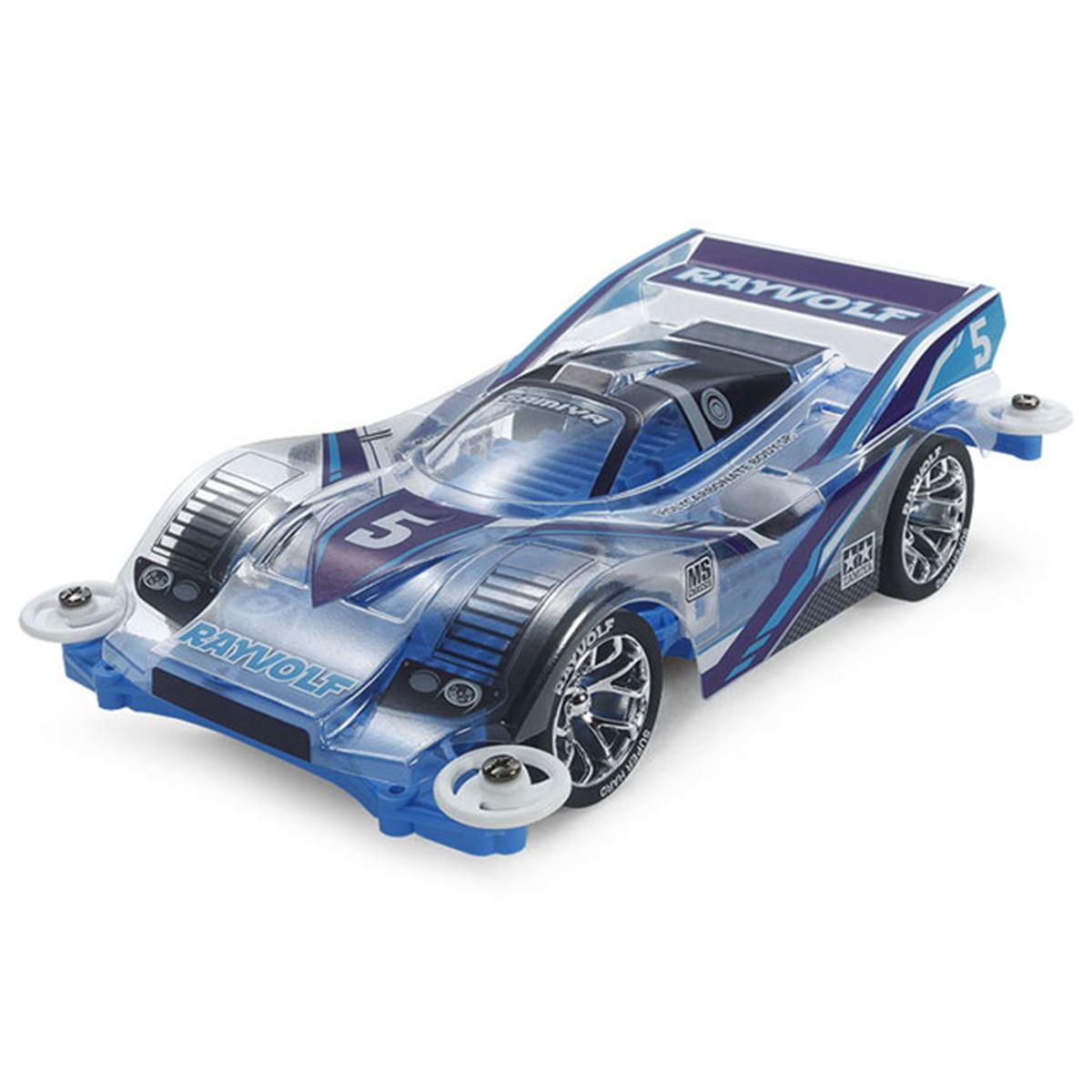 タミヤ、ダブルシャフトモーター搭載のミニ四駆「レイボルフ ポリカ