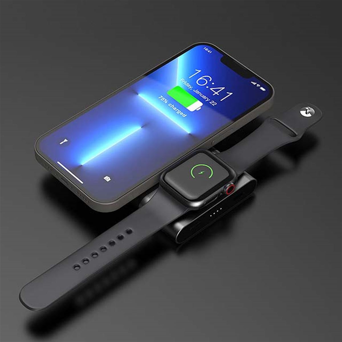 浜田電機、Apple WatchとiPhoneを同時に充電できるMagSafe対応 浜田電機、Apple WatchとiPhoneを同時に充電できるMagSafe対応