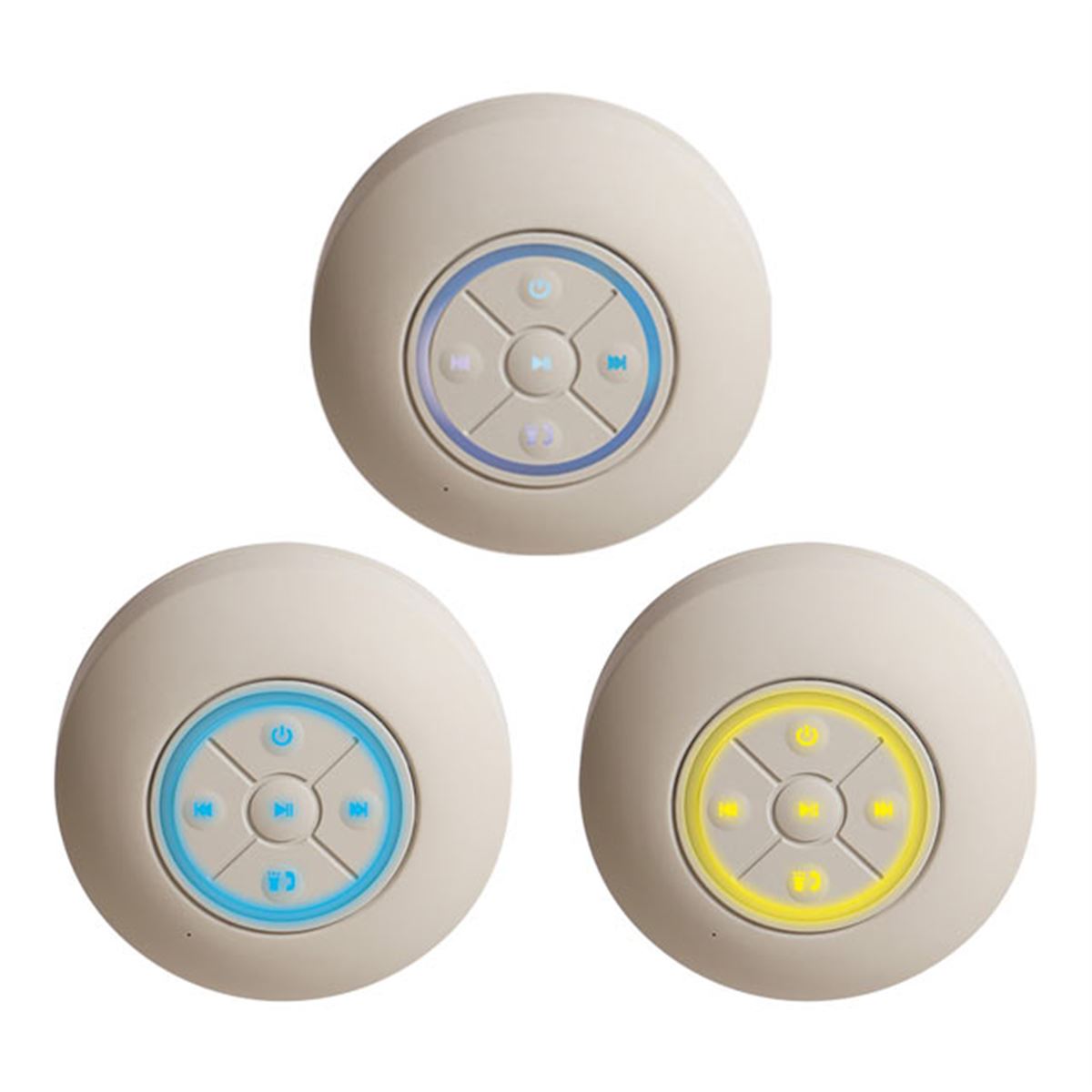 吸盤付きで壁にくっつく、IPX4防水のBluetoothスピーカー「MS-010