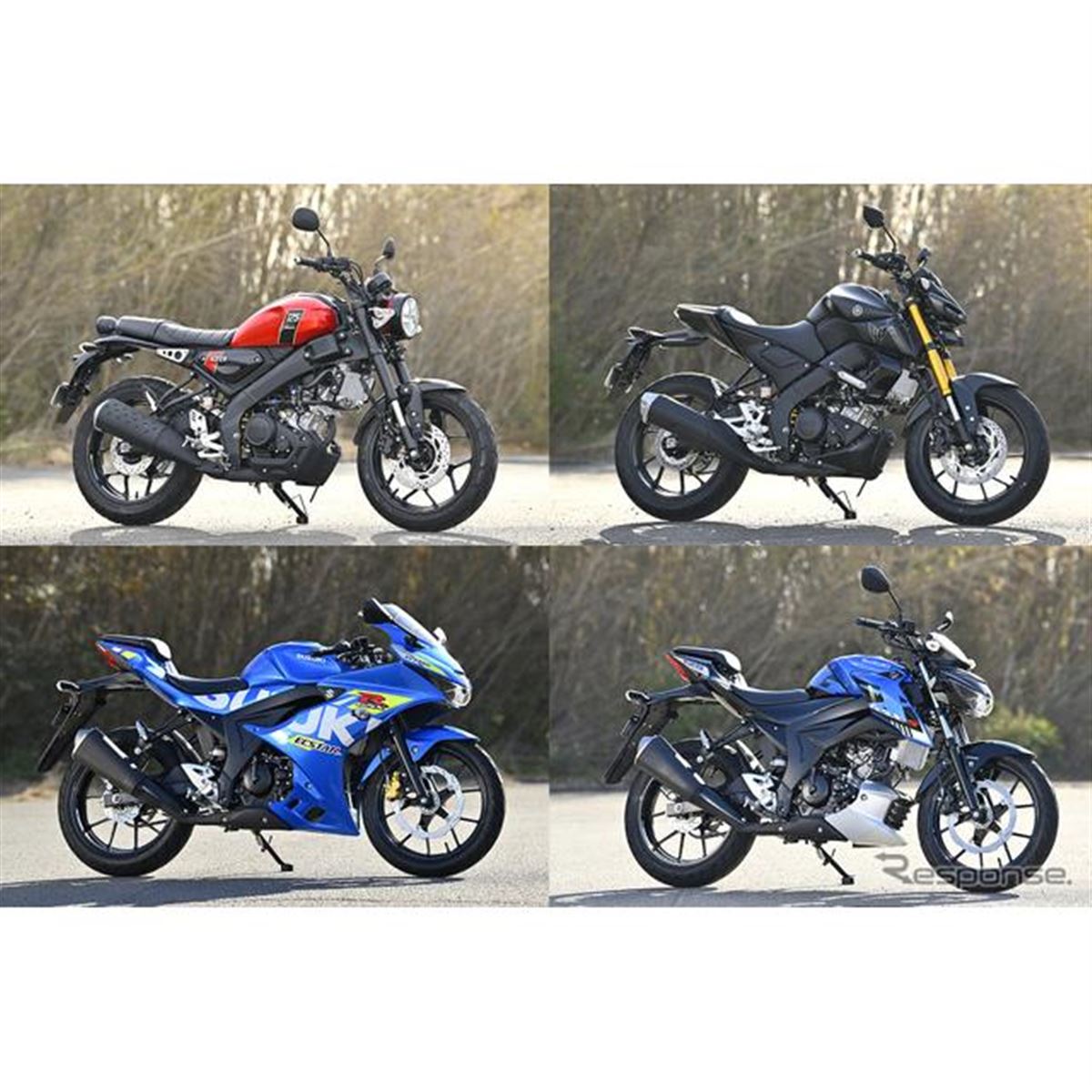 人気の「125cc」選び方のポイントは？ ヤマハ vs スズキ、原二スポーツ