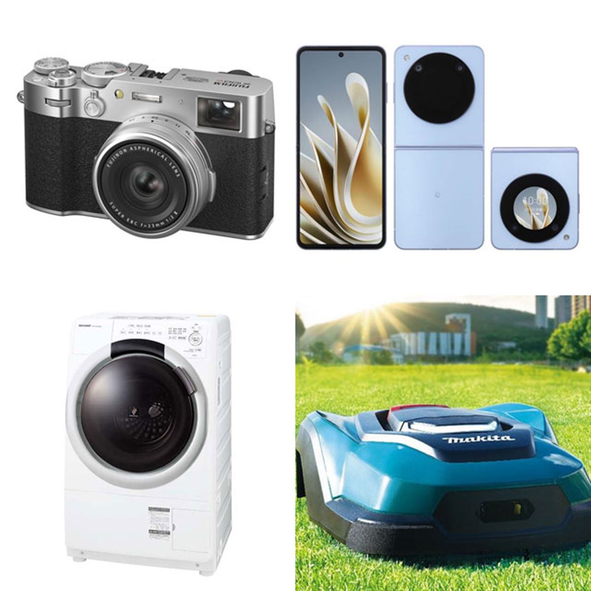 3分で読める新製品】高級コンデジ「X100VI」、63,000円の縦折りスマホ