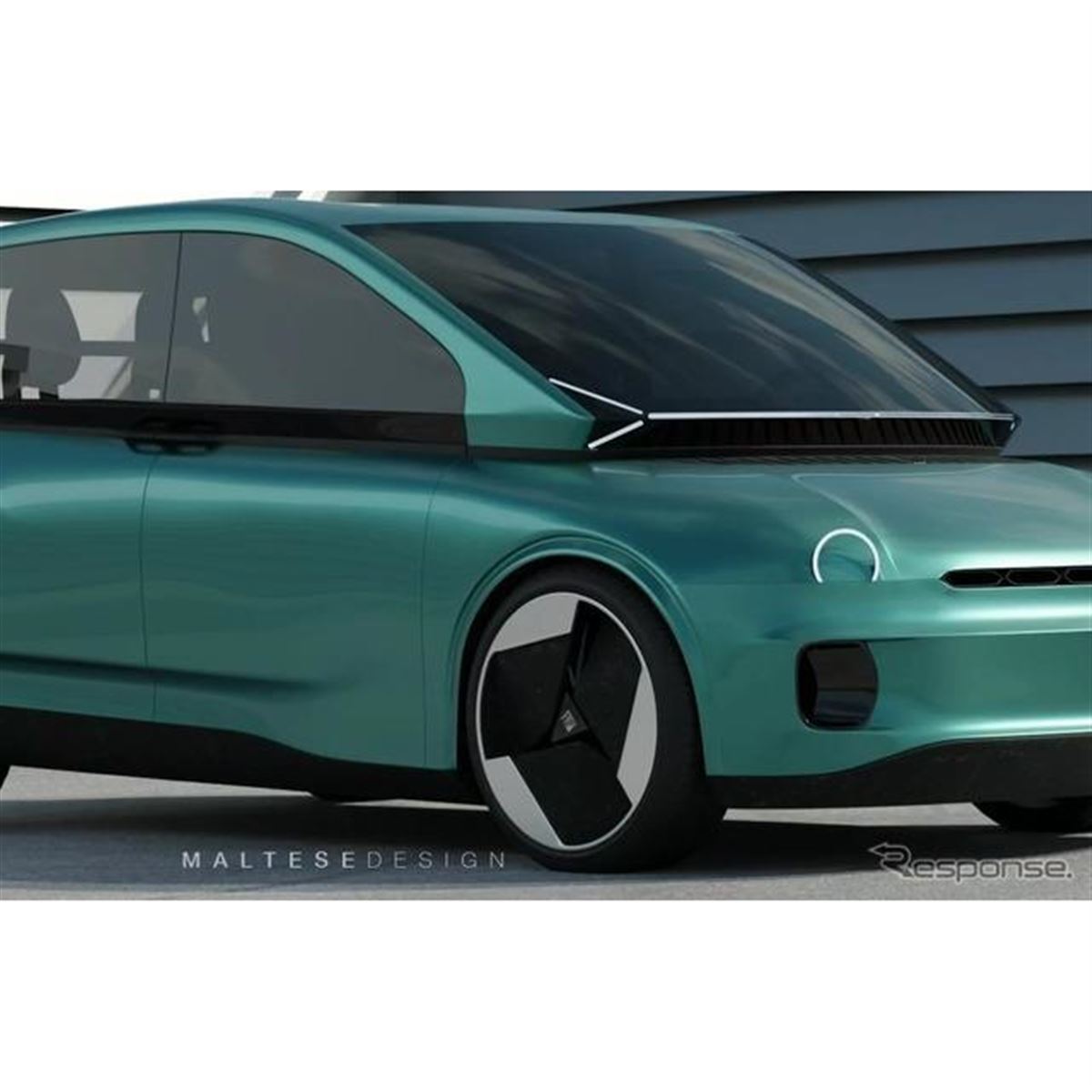 世界で最も醜い車」がEVで復活!? 伝説のフィアット『ムルティプラ