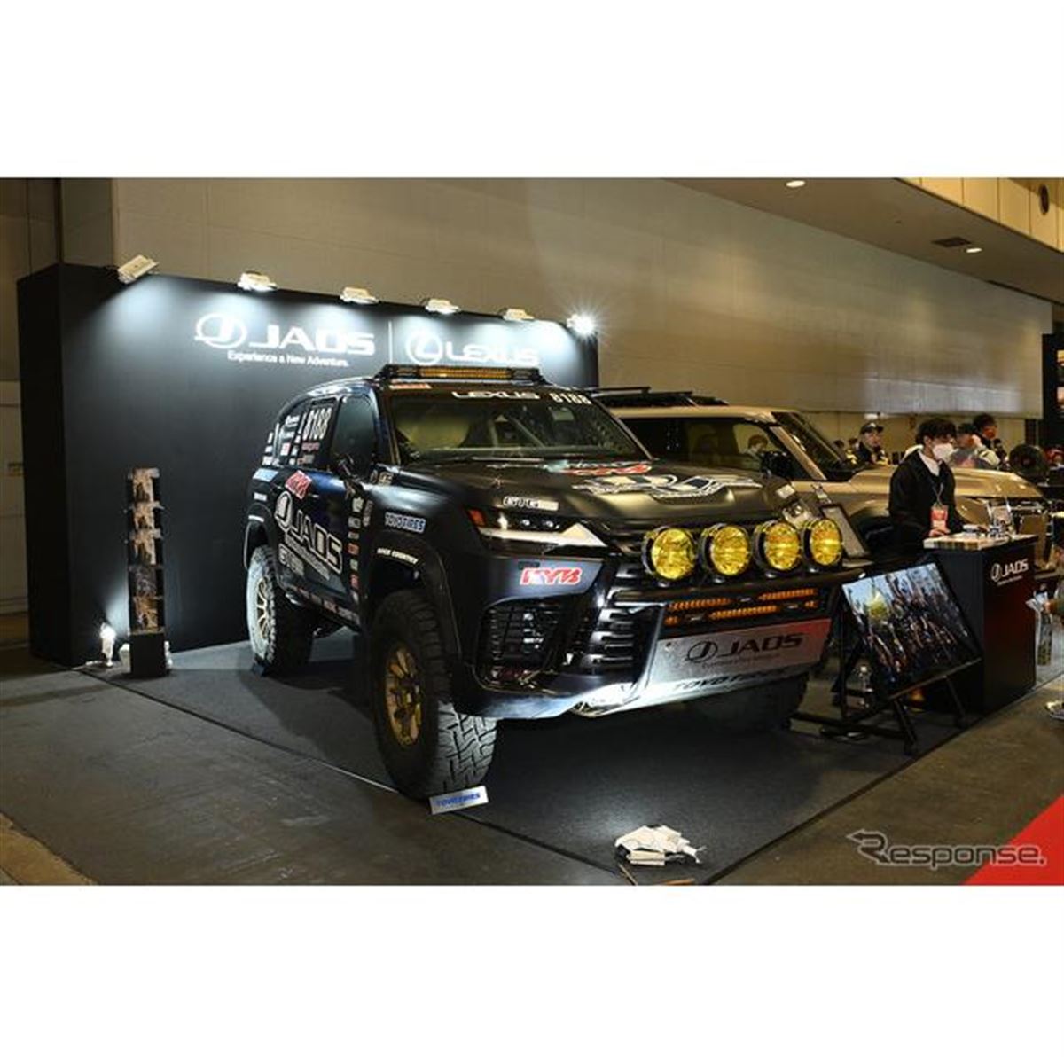 JAOSがLX600とGX550で先端技術の実践的なカスタムを披露!…大阪オート JAOSがLX600とGX550で先端技術の実践的なカスタムを披露!…大阪オート