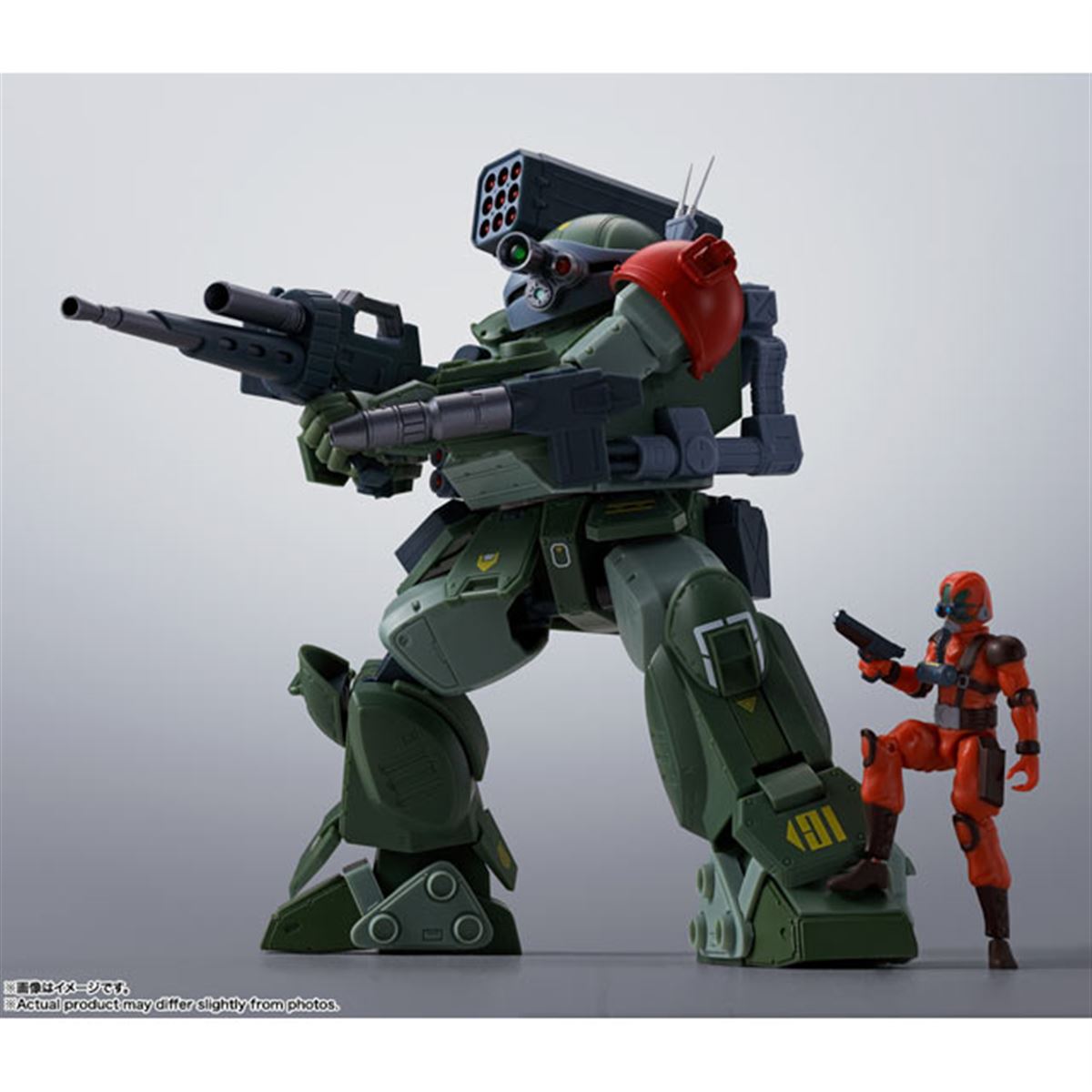 HI-L R スコープドッグ レッドショルダーカスタム バンダイ、「HI-METAL R スコープドッグ レッドショルダーカスタム」を