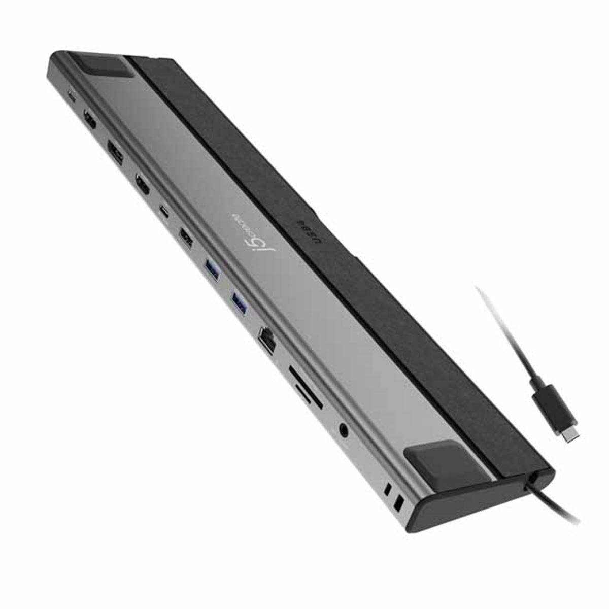 j5create JCD552 USB-C 12-in-1ドッキングステーション JCD552 USB-C M.2スロット搭載 ドッキングステーション – new-jp