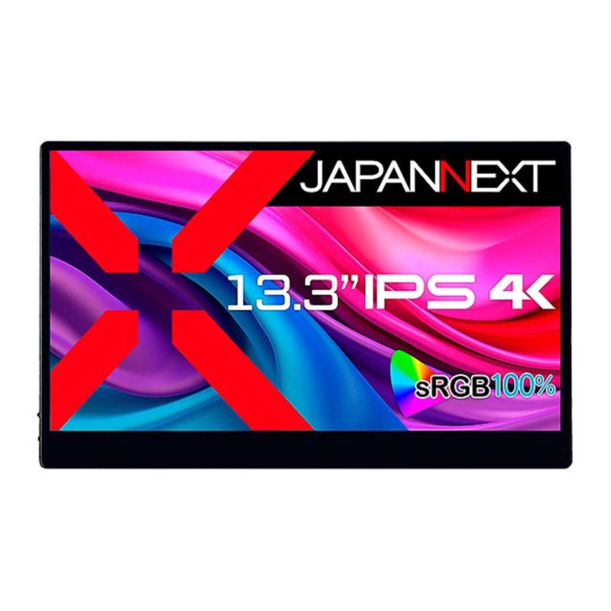 JAPANNEXT、タッチ操作対応の13.3型4Kモバイルモニター「JN-MD
