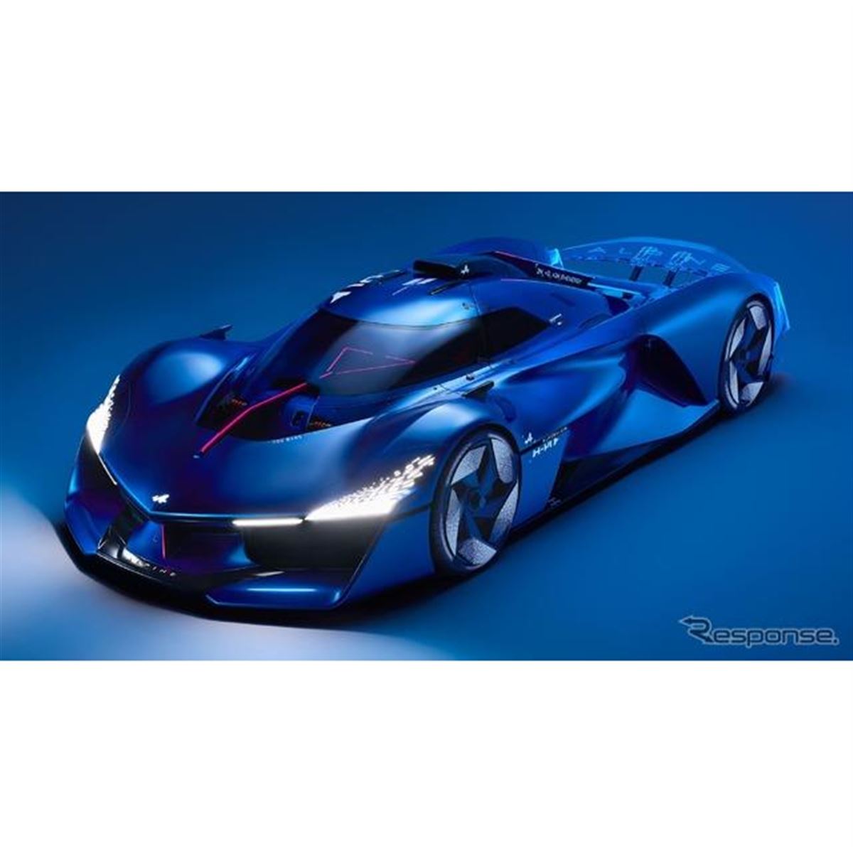 アルピーヌの次世代スポーツカー、水素エンジン搭載…プロトタイプ発表