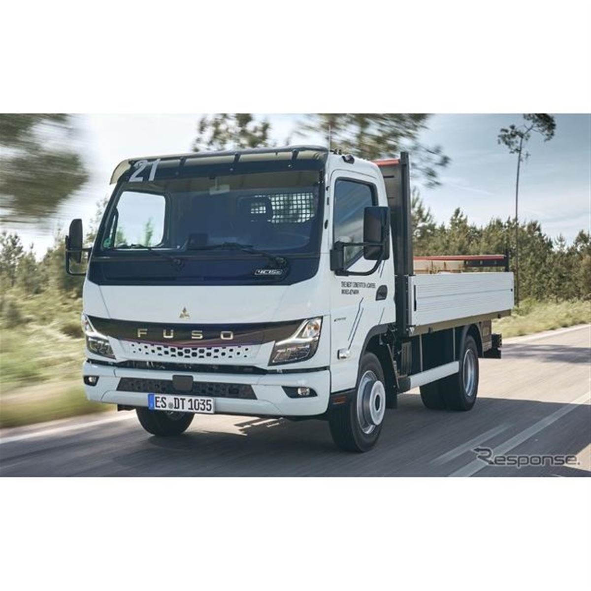 三菱ふそうのEVトラック、『eキャンター』がアップデート…2024年型を欧州発表 - 価格.com