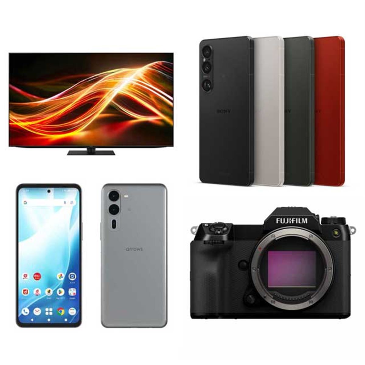 3分で読める新製品】AQUOSやXperiaに新モデル、1億200万画素「GFX100S